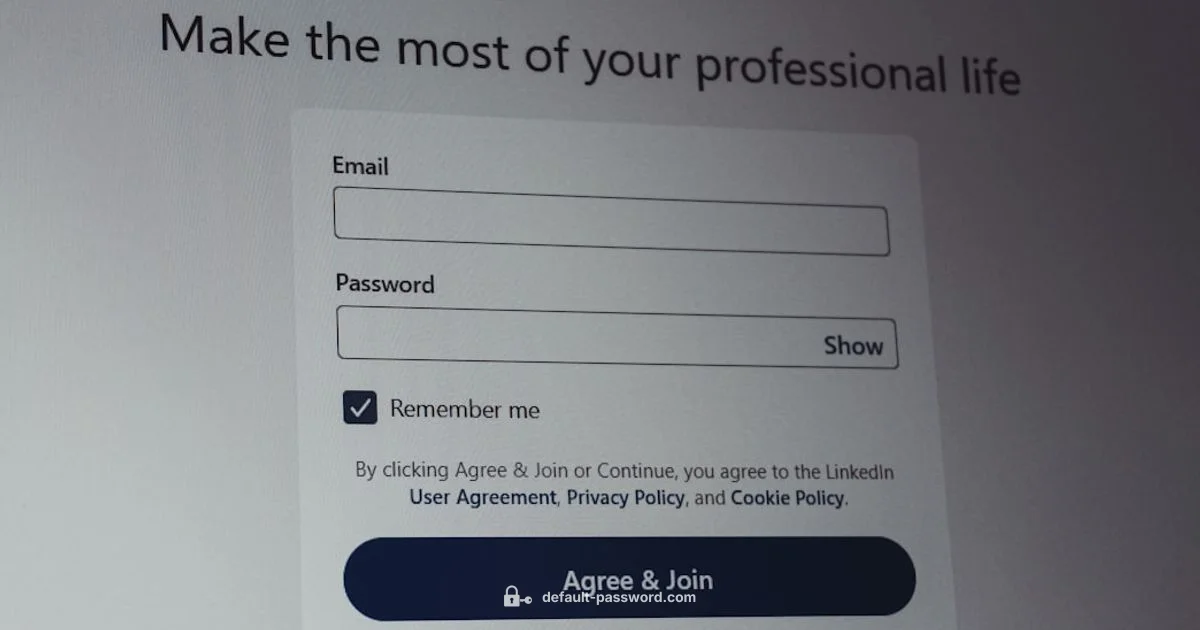 Default Passwords Explained