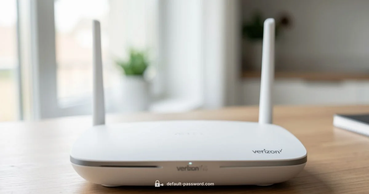 FiOS Password Guide - Default Password