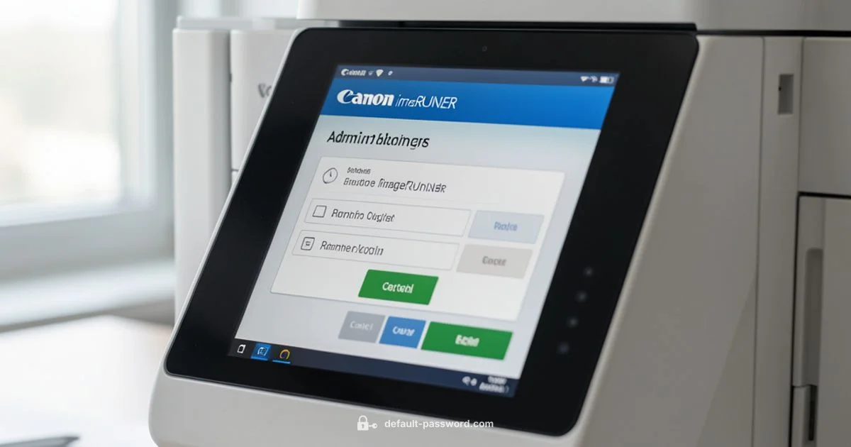 Admin Login Guide - Default Password
