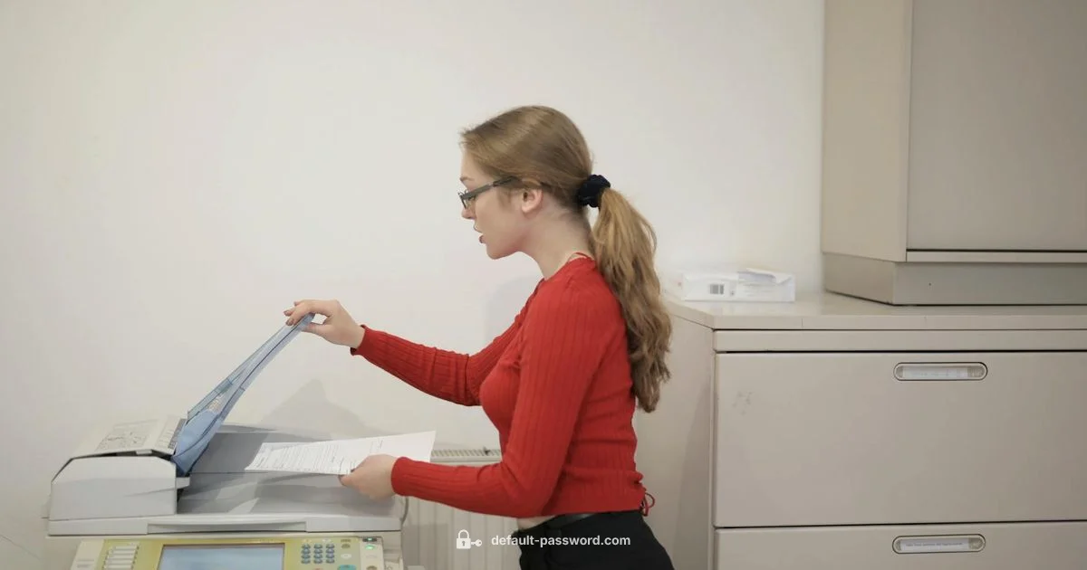 Canon Copier Login Canon Copier Login - Default Password