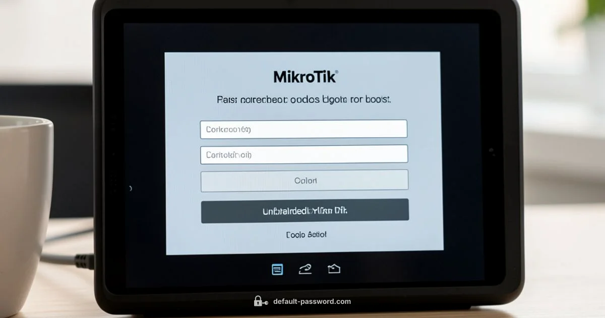 Default Password Guide