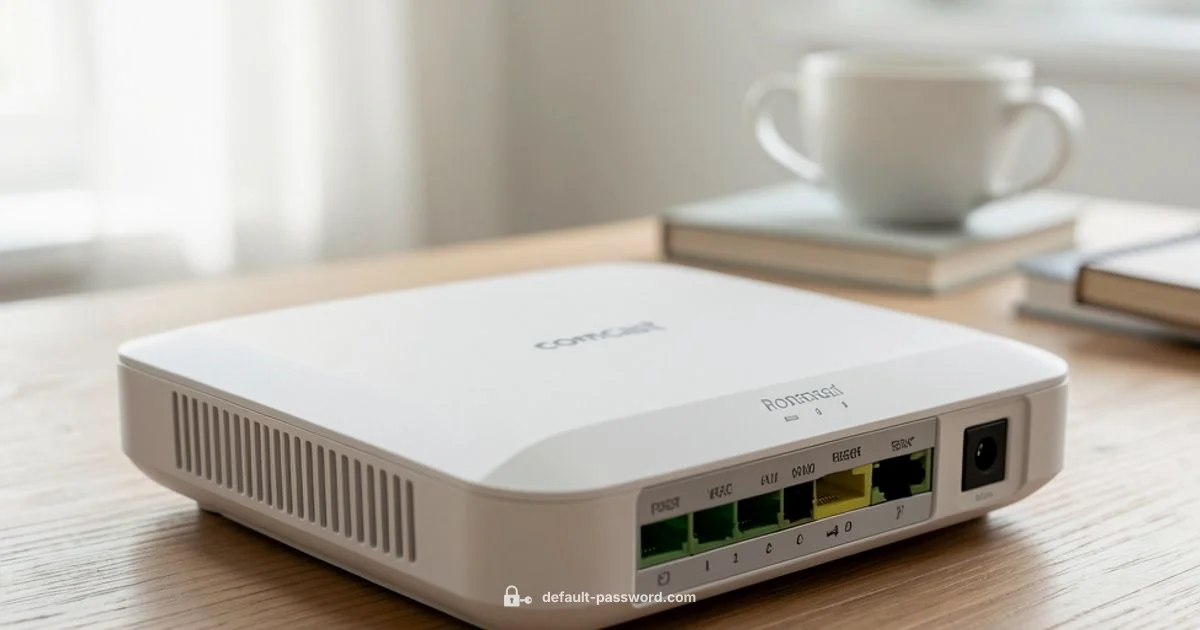 Comcast Router Password - Default Password