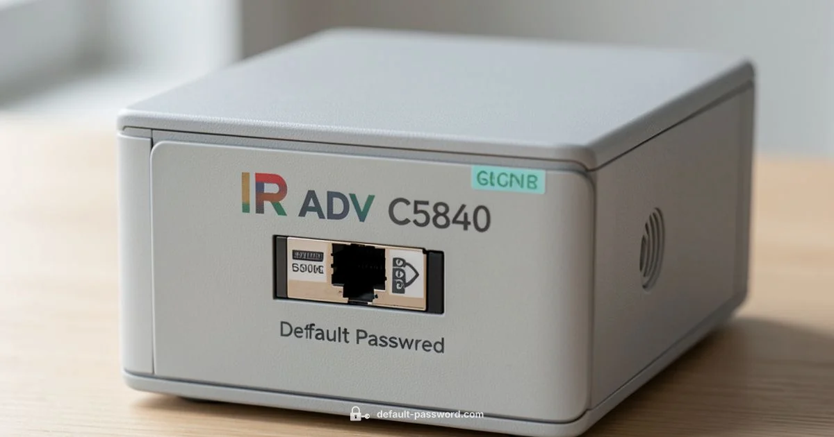 C5840 Default Password C5840 Default Password