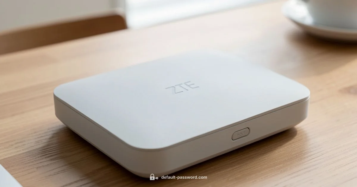 Reset & Secure ZTE Credentials Reset & Secure ZTE Credentials - Default Password