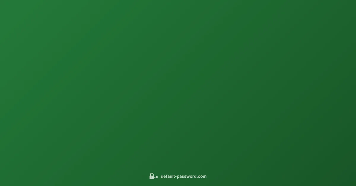 Default Login Default Login - Default Password (illustration)