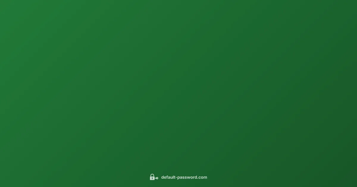 Default Admin Access Default Admin Access - Default Password (illustration)