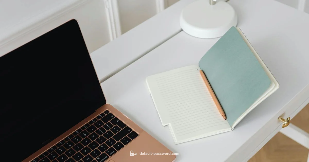 Admin Access Admin Access - Default Password