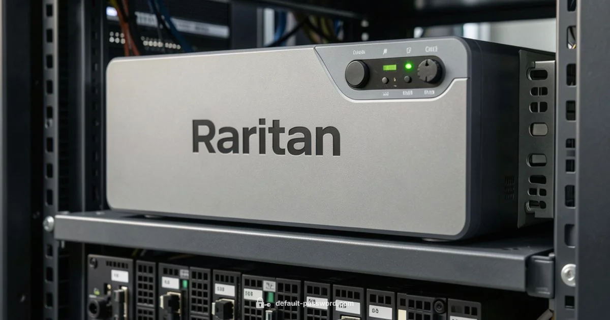 Secure Raritan Passwords - Default Password