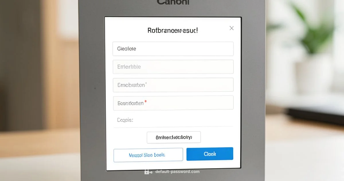 Admin Access - Default Password