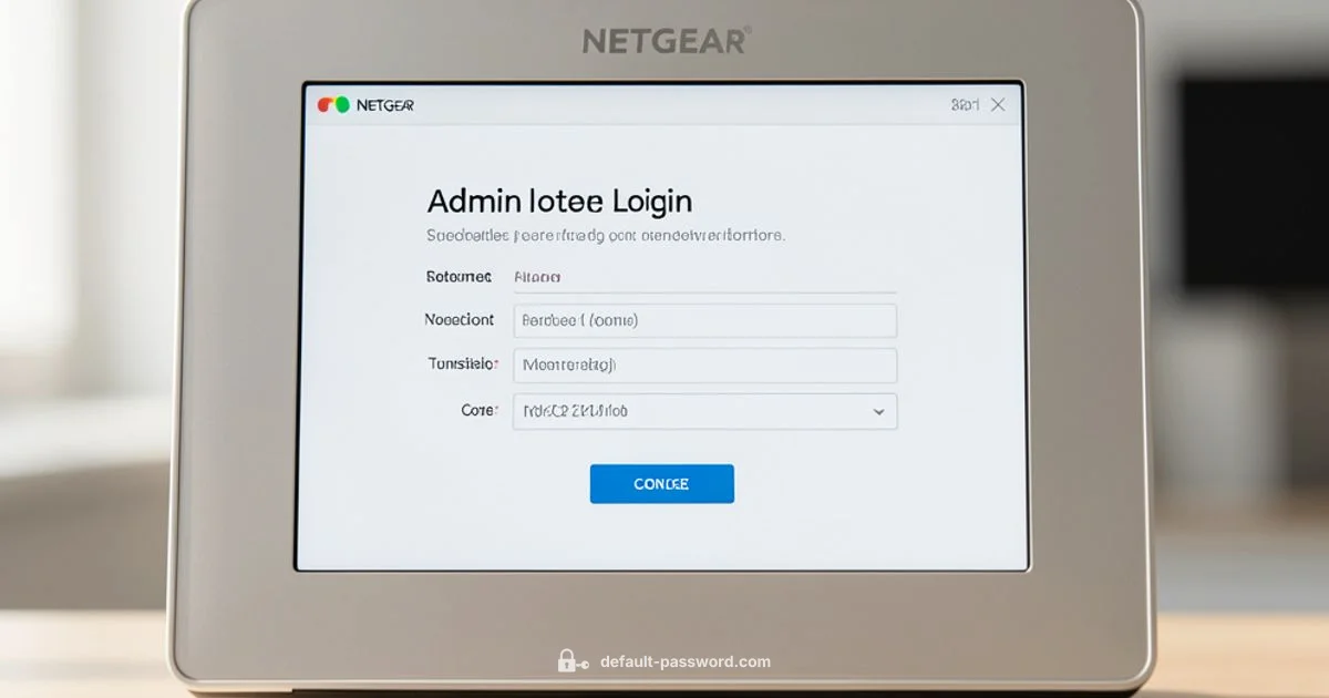 Netgear Admin Login Netgear Admin Login - Default Password