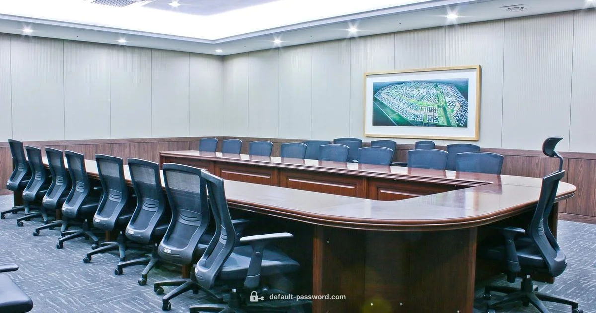 Zoom Room Security - Default Password