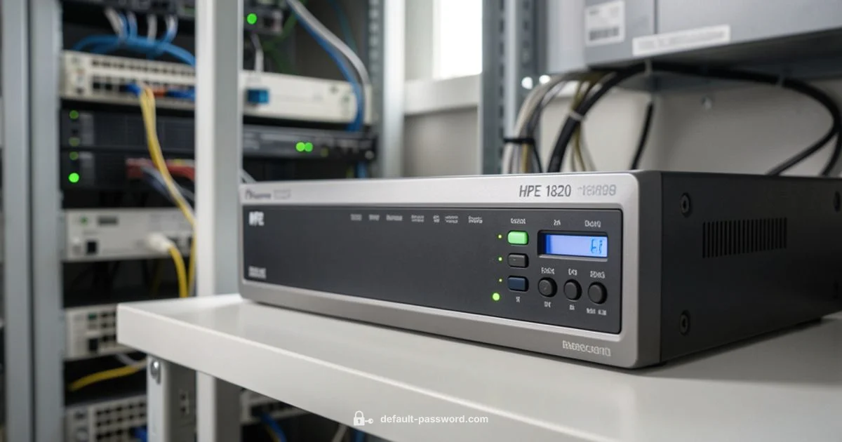 HPE 1820 IP Guide HPE 1820 IP Guide - Default Password