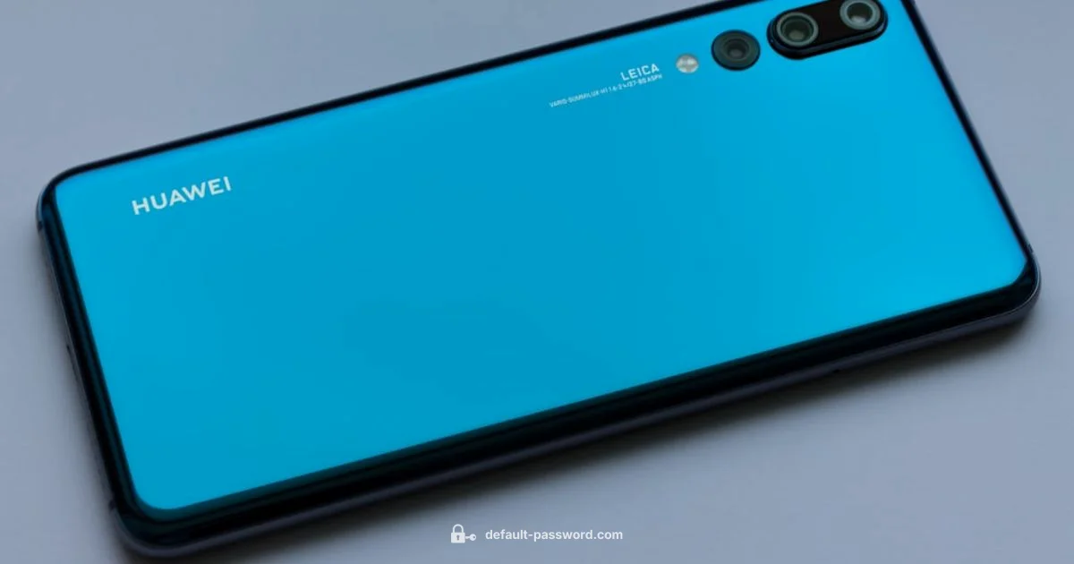 Huawei Access - Default Password