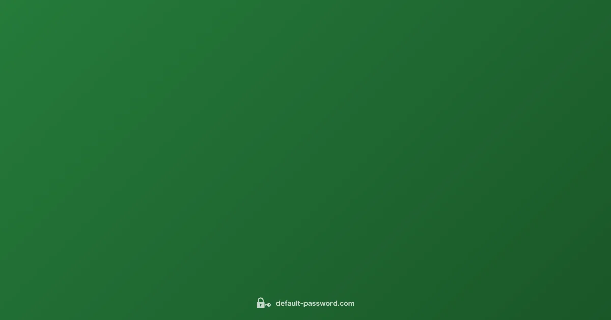 Canon Password Fix - Default Password (illustration)