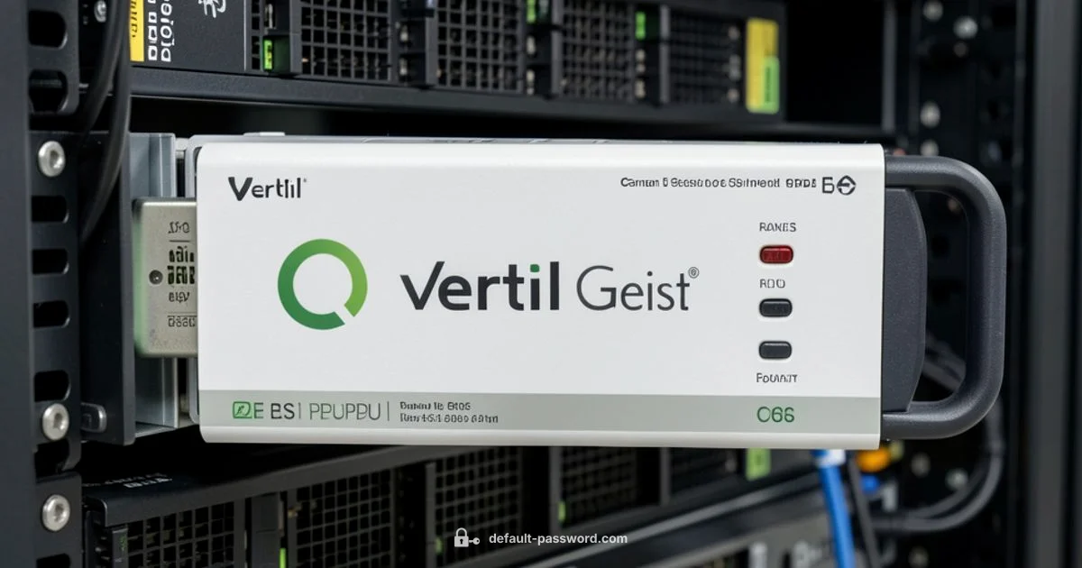 Geist PDU Security - Default Password