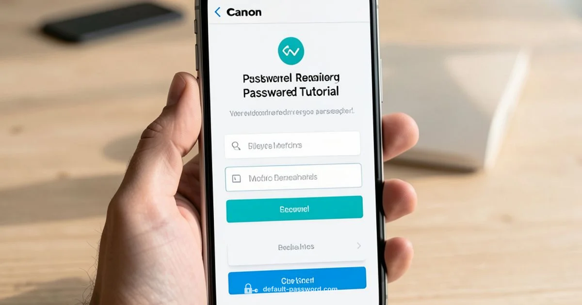 Reset Password - Default Password