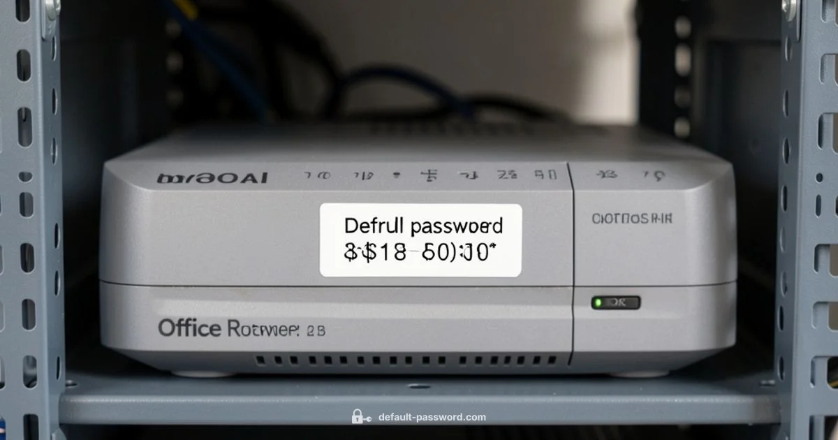 Reset & Secure Defaults - Default Password
