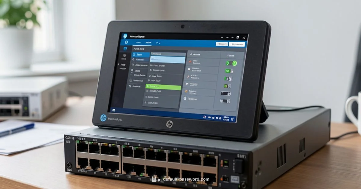 Reset HP Switch Login - Default Password
