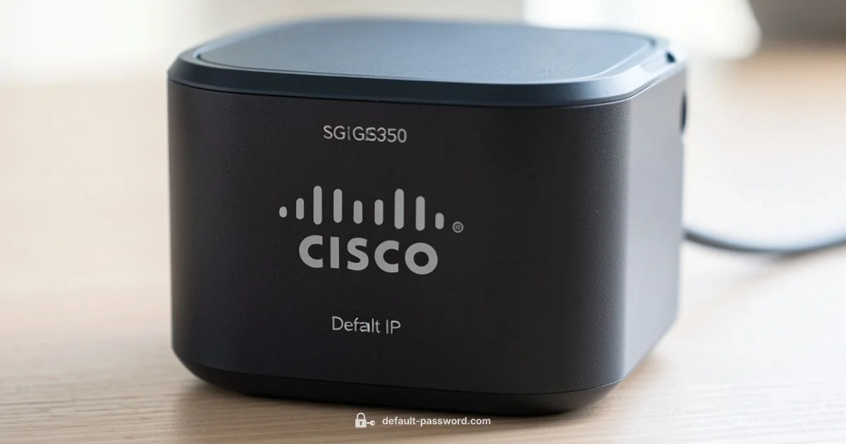 SG350 IP Find Guide - Default Password