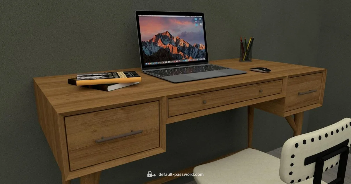 Secure Admin Access - Default Password