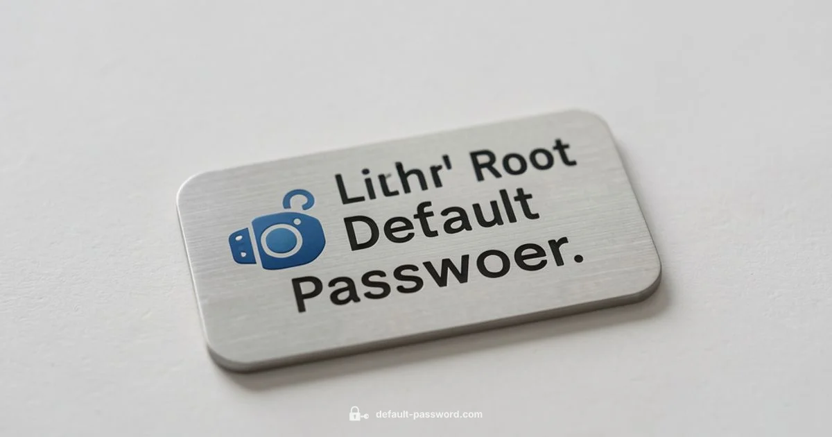 Root Password Guide - Default Password
