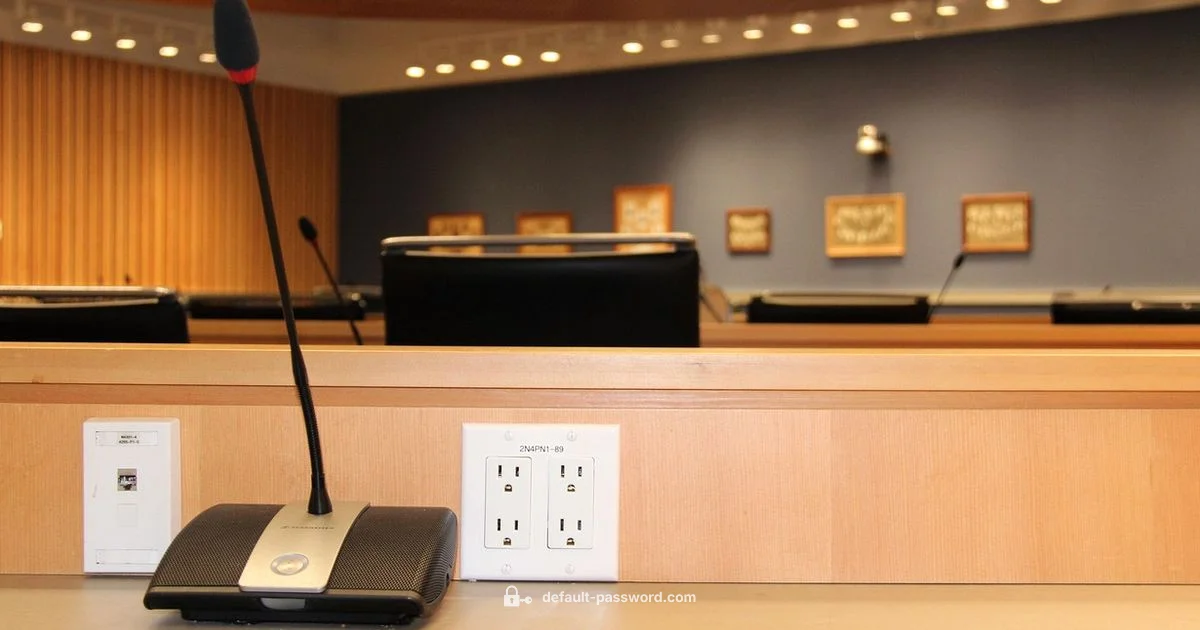 Mercury Security Guide - Default Password