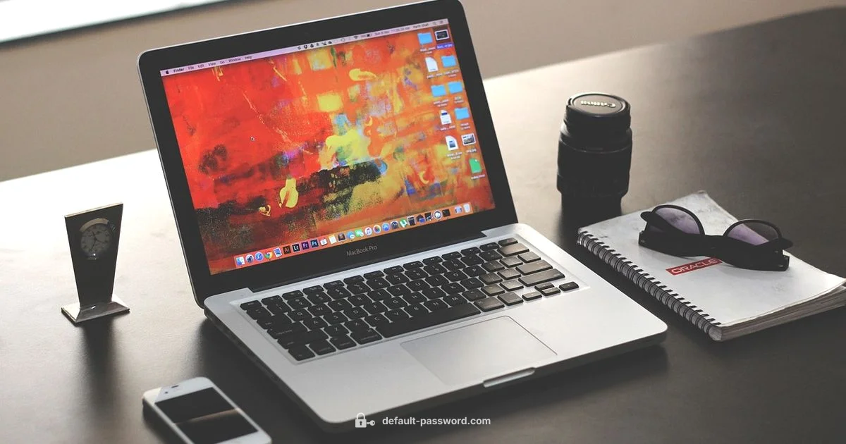 Router Password Change - Default Password