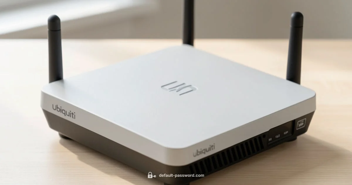 Ubiquiti Passwords - Default Password