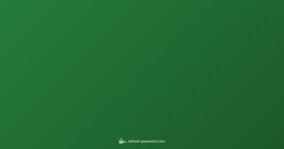 Admin Password Guide - Default Password (illustration)