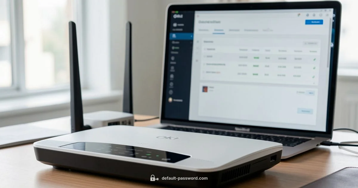 oki Default Password Guide