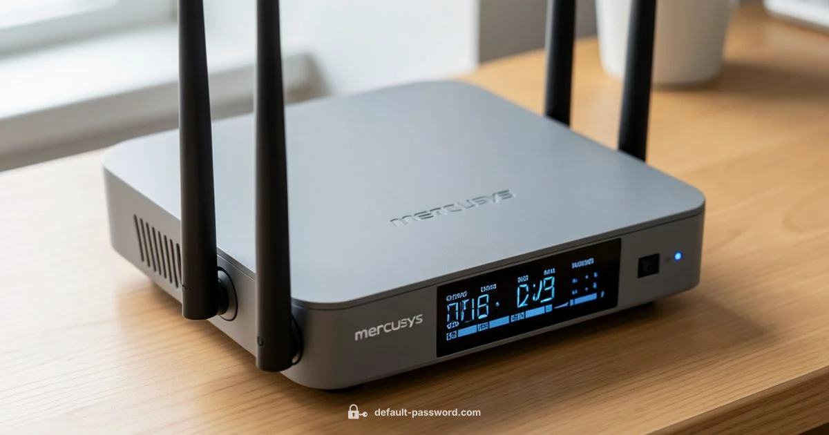 Mercusys Default Passwords