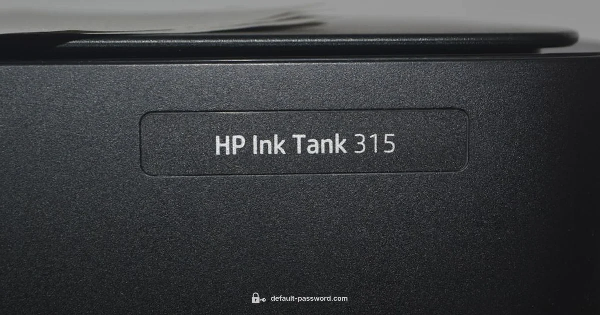 Printer Security Check Printer Security Check - Default Password