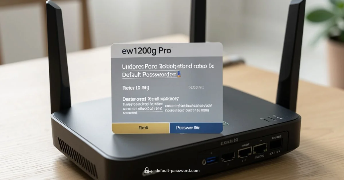 Default Password Guide