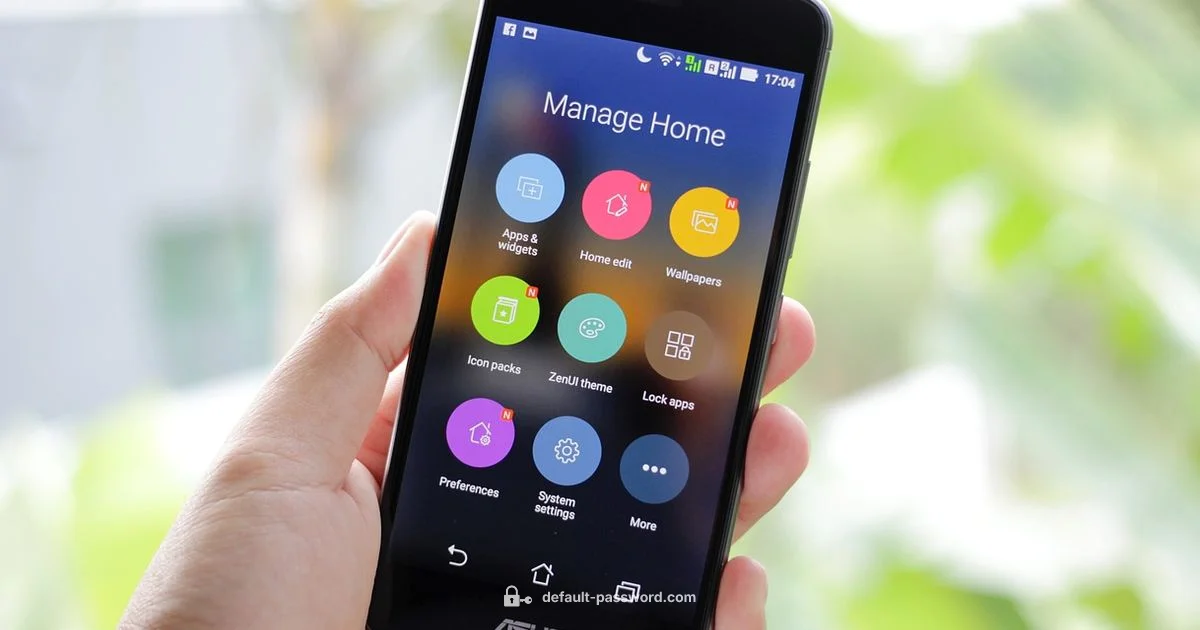 Default Password Setup Default Password Setup