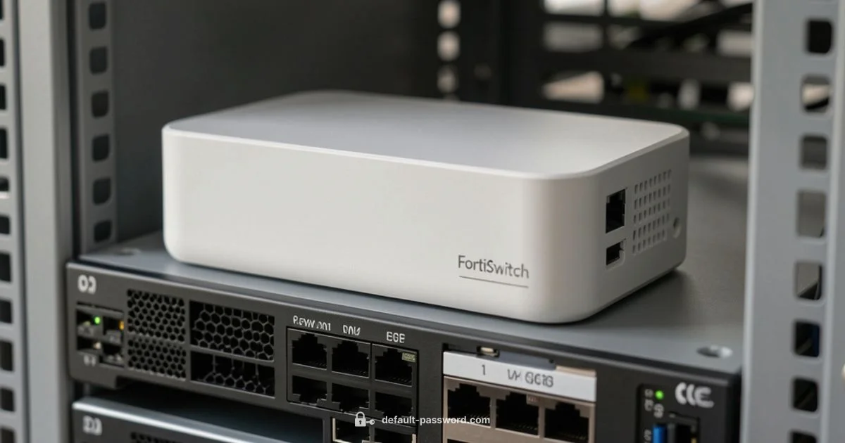 FortiSwitch Security - Default Password