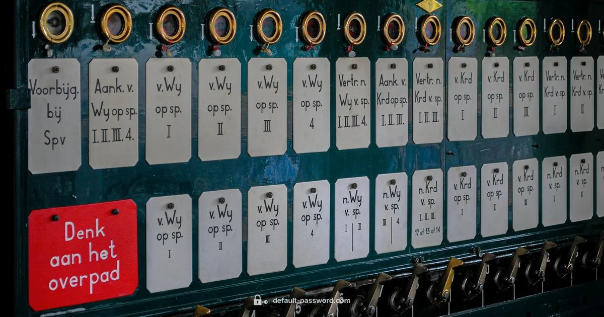 TLS 350 Password Guide - Default Password