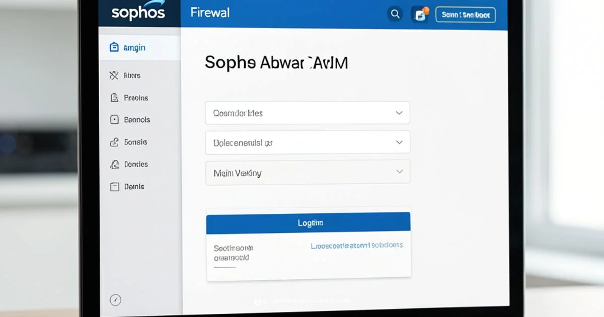 Secure Admin Access - Default Password