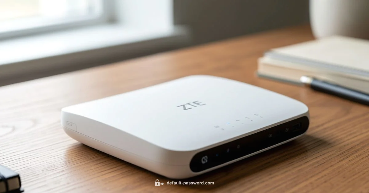 ZTE F668 Security - Default Password