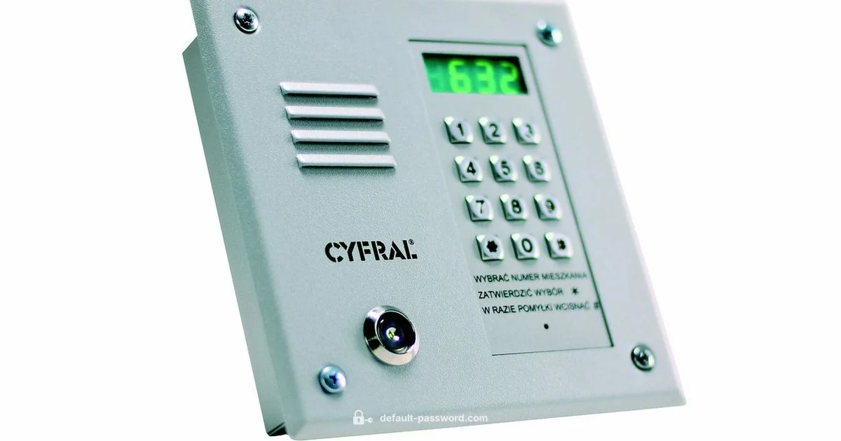 Secure 2N IP Vario - Default Password