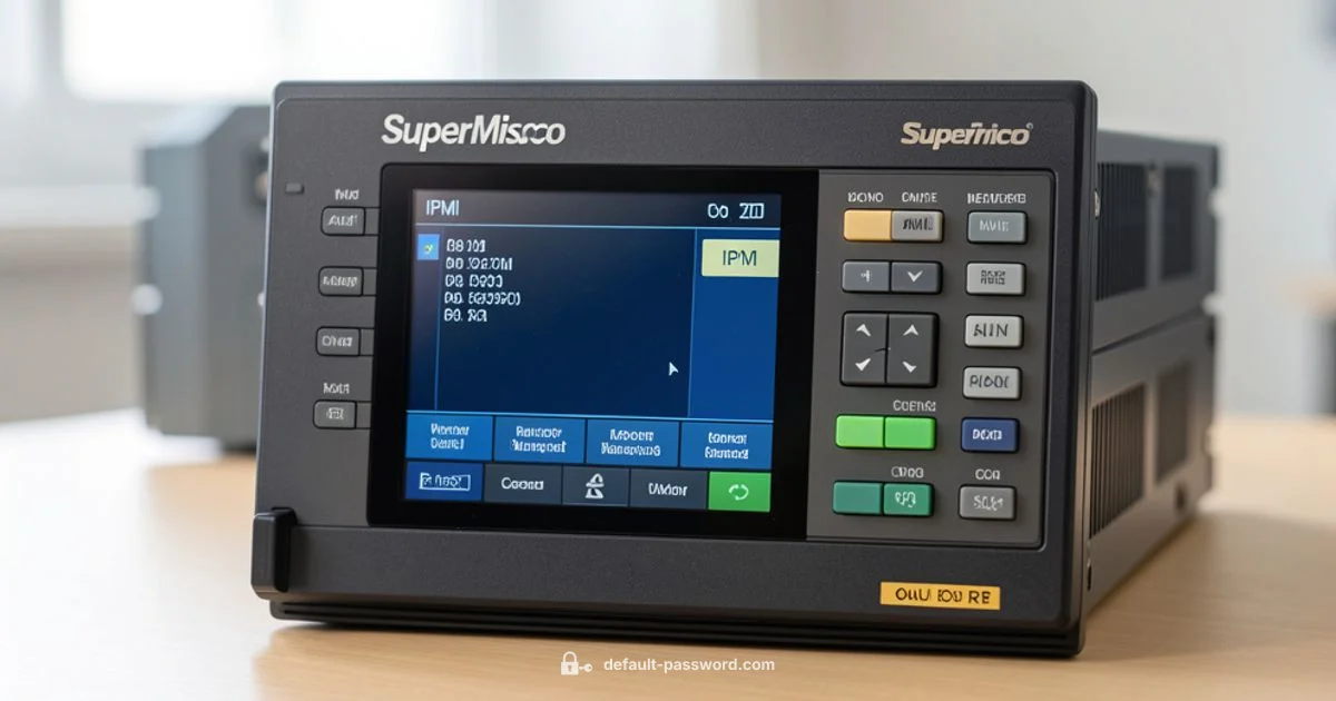 IPMI Access Guide - Default Password