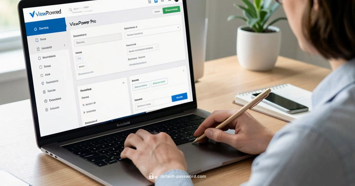 ViewPower Pro Access - Default Password