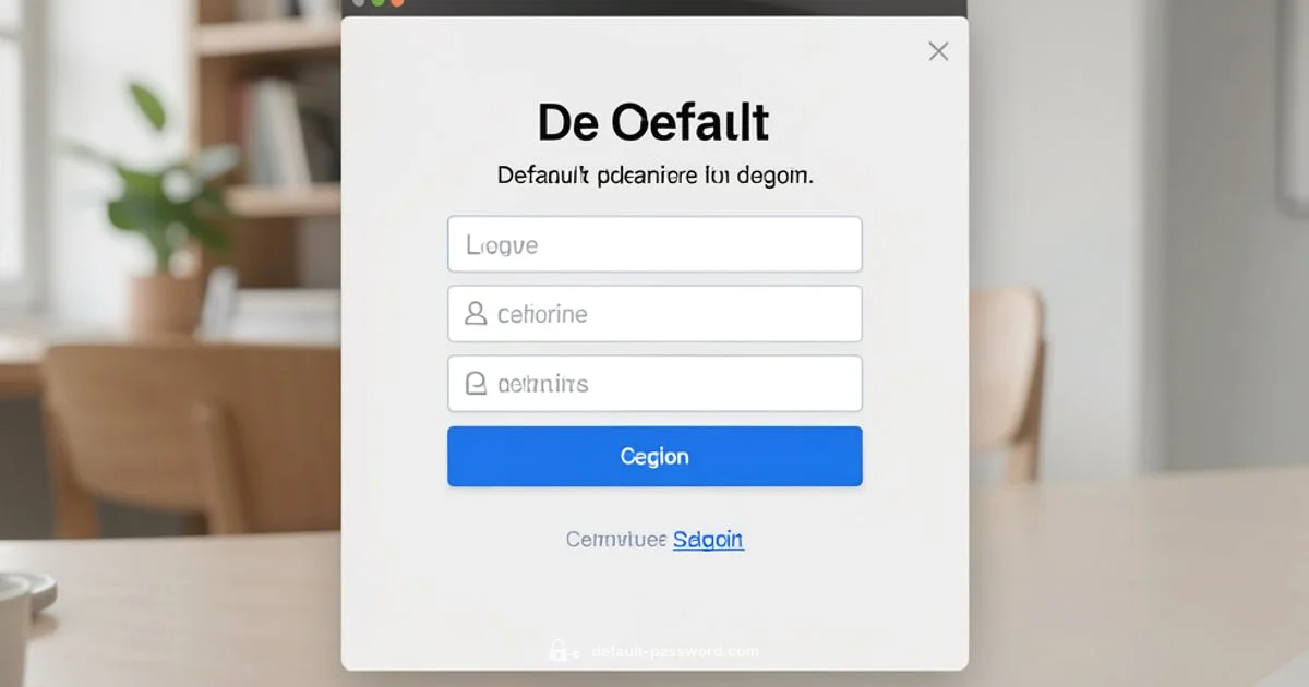 APC Login APC Login - Default Password