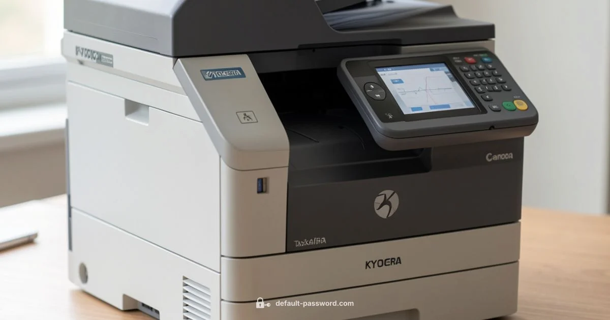 Taskalfa Admin Access - Default Password