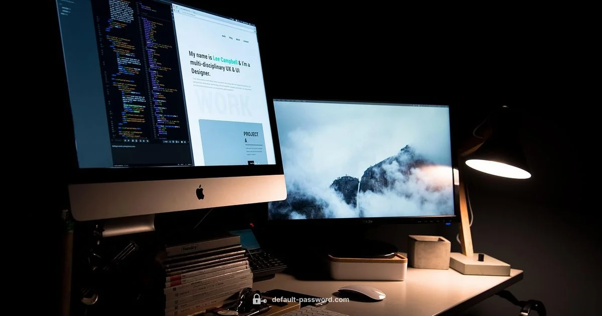 Terminal Password Reset - Default Password