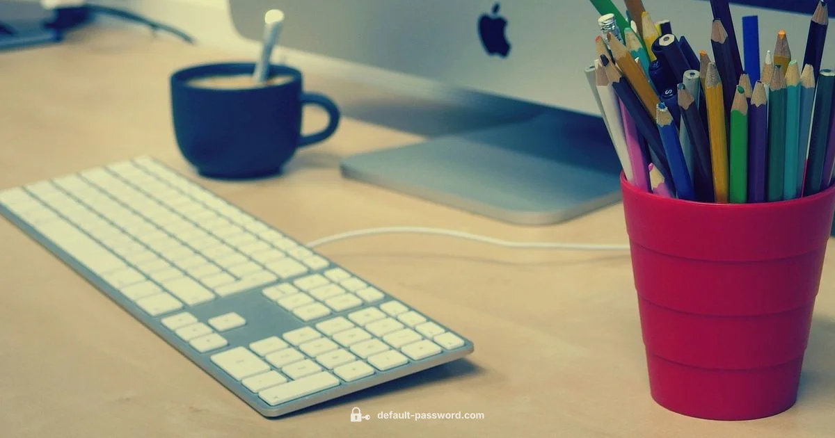 Printer Security - Default Password