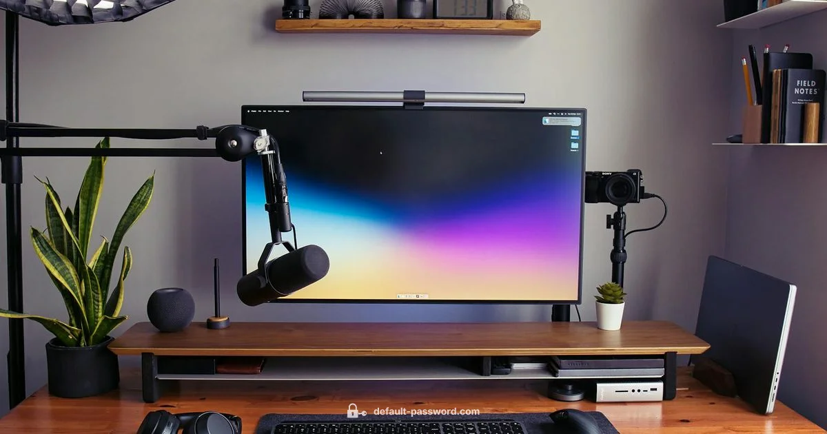 WP820 Admin Basics - Default Password