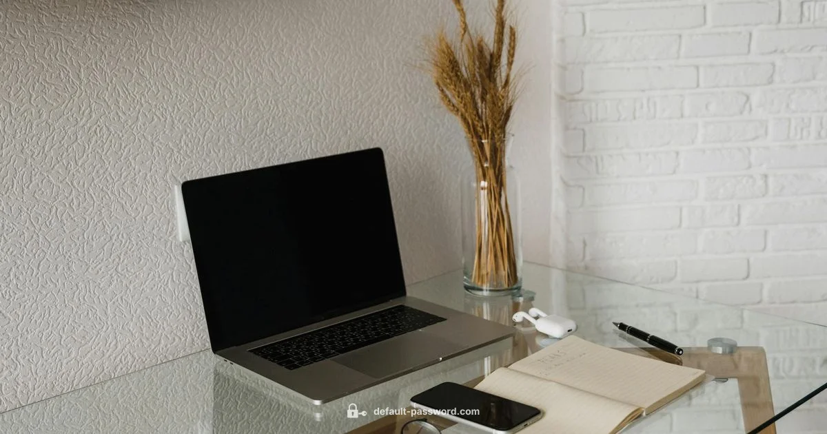 WiFi Password Change - Default Password