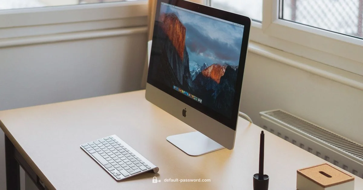 LaserJet Password Security - Default Password