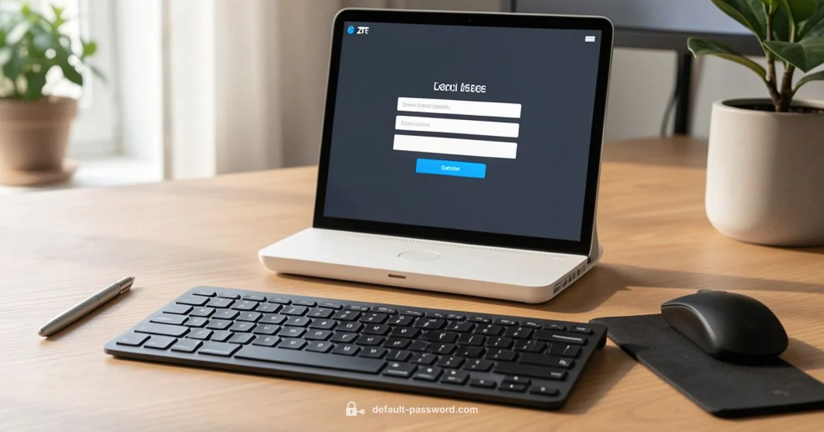 Secure ZTE Access - Default Password