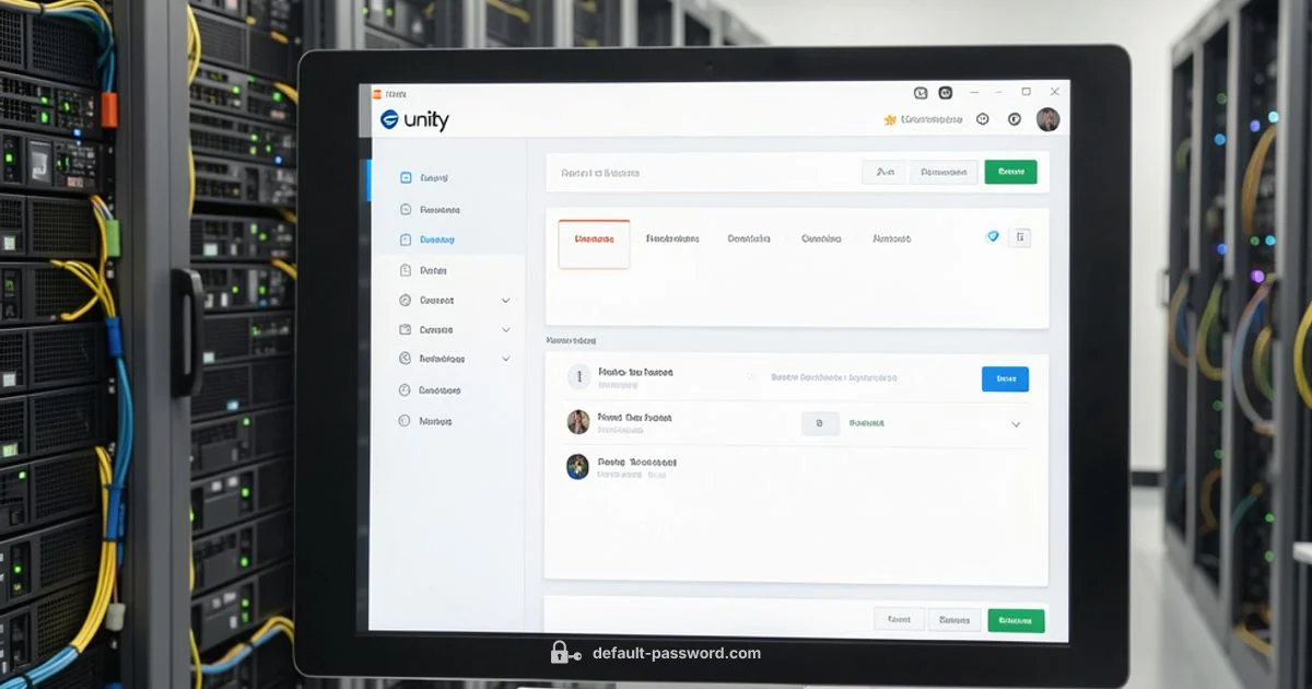 Unity Password Security - Default Password
